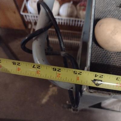 Double Shelf Metal Push Cart