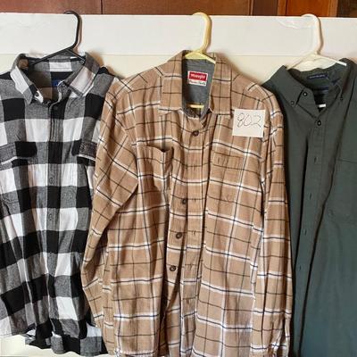 Large Mens shirts