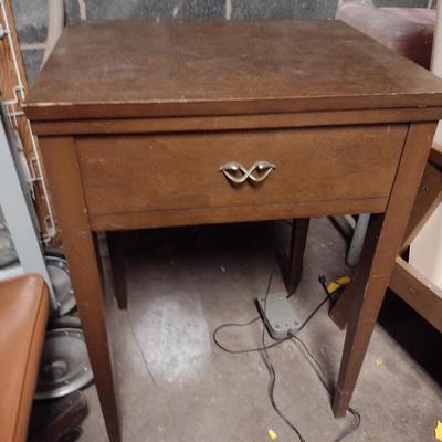 Sears Kenmore Sewing Machine in Wooden Cabinet