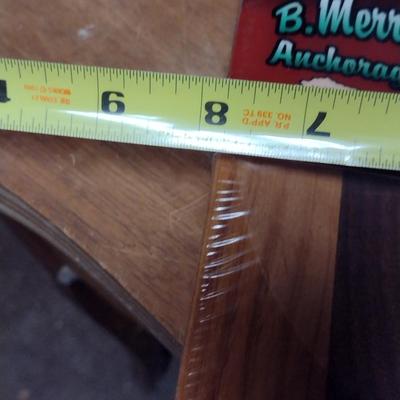 Alaskan Solid Wood ULU Cutting Board- Alaskan Alder and Black Walnut