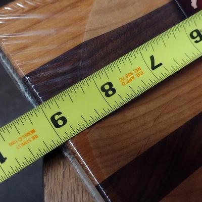 Alaskan Solid Wood ULU Cutting Board- Alaskan Alder and Black Walnut