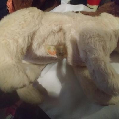 Vintage original full size hand puppet dogHand puppet