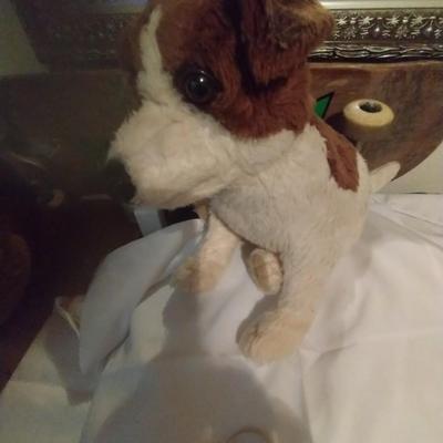 Vintage original full size hand puppet dogHand puppet