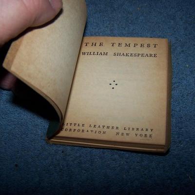 LOT 65 LITTLE LEATHER LIBRARY--SHAKESPEAR--TEMPEST, MIDSUMMER, ORTHELLO