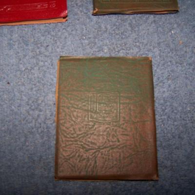 LOT 74 LITTLE LEATHER LIBRARY-- TOLSTOY, 2 MACAULAY, MAETERLINCK