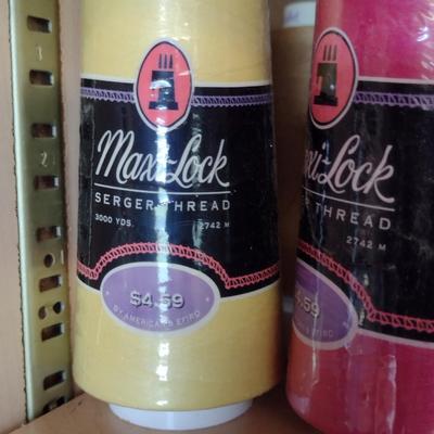 Contents of Shelf- Crafting Supplies and Accessories