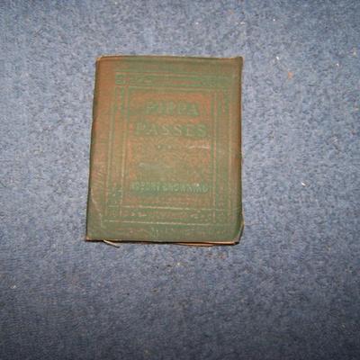 LOT 78 LITTLE LEATHER LIBRARY-- 2 BROWNING, DRUMMOND, HUGO