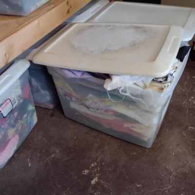 Collection of Fabric for Sewing, Quilting, and Crafts