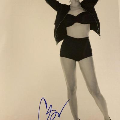 Carla Gugino signed photo