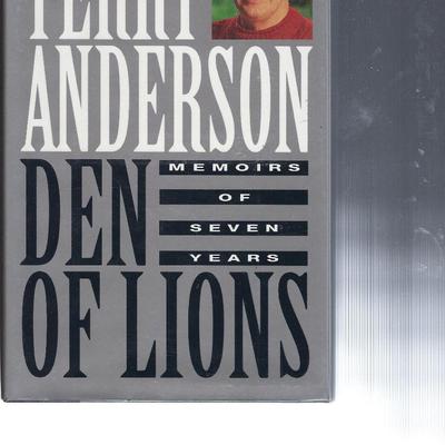 Den of Lions Terry and Madeleine Anderson signed book