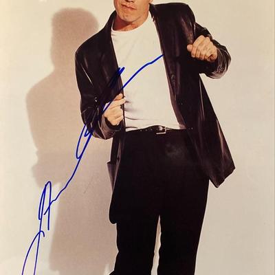 John Travolta signed photo