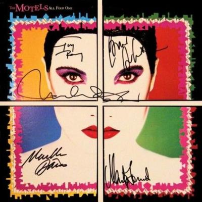The Motels signed All Four One signed album