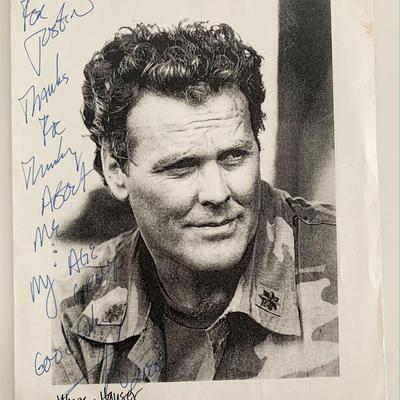 Wings Houser Signed Photo