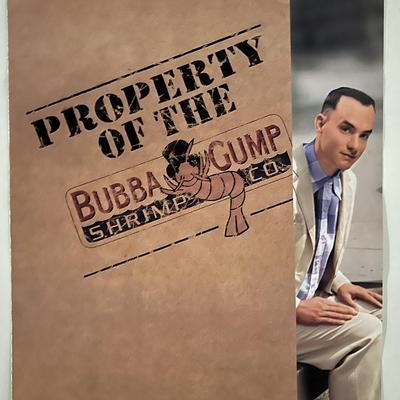 Original Forrest Gump Bubba Gump Folded Movie Flyer
