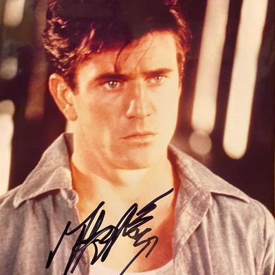 Lethal Weapon Mel Gibson Signed Photo