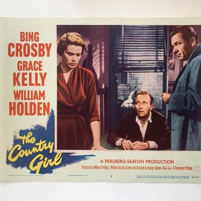 The Country Girl original 1954 vintage lobby card