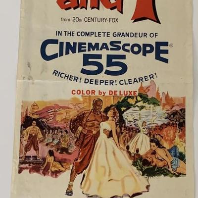 The King and I vintage movie poster