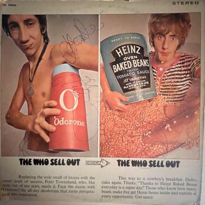 The Who Sell Out signed album