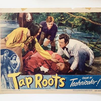 Tap Roots original 1948 vintage lobby card