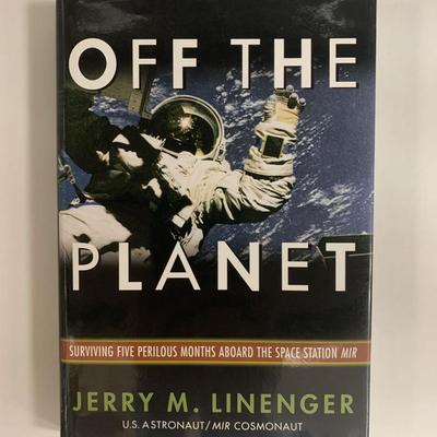 Off The Planet signed book