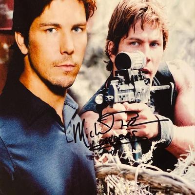 Battlestar Galactica Michael Trucco signed photo collage