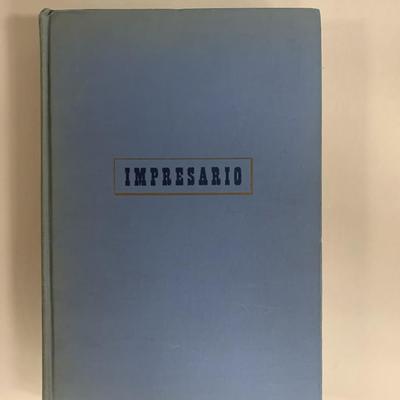 Impresario first edition book