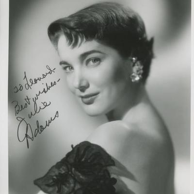 Julie Adams signed photo