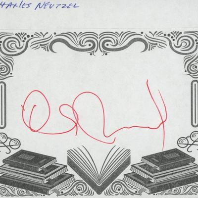 Charles Nuetzel signed bookplate