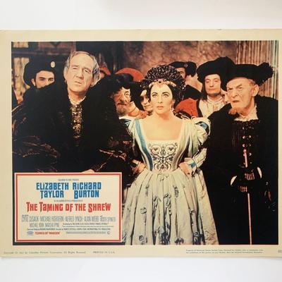The Taming of the Shrew original 1967 vintage lobby card