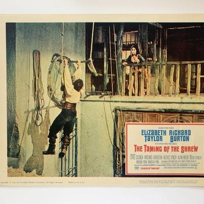 The Taming of the Shrew original 1967 vintage lobby card