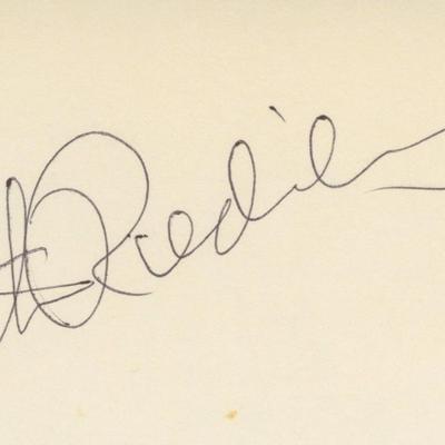 Otis Redding signature cut