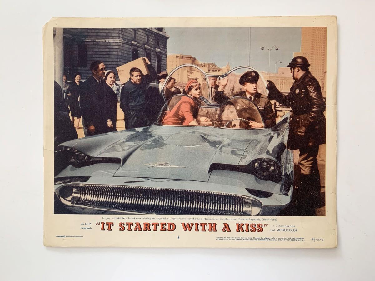 It Started with a Kiss original 1959 vintage lobby card | EstateSales.org