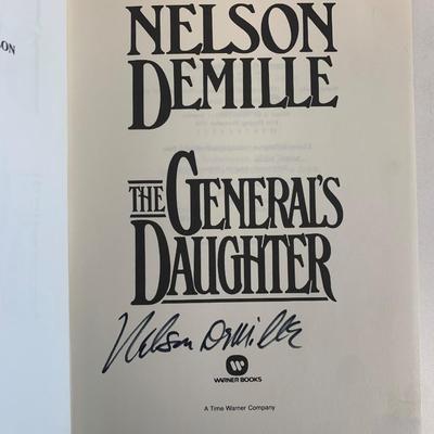 The General's Daughter Nelson DeMille signed first edition book