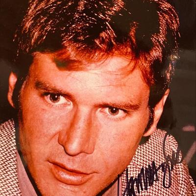 Star Wars Harrison Ford Signed Photo