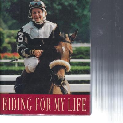 Riding For My Life Julie Krone signed book
