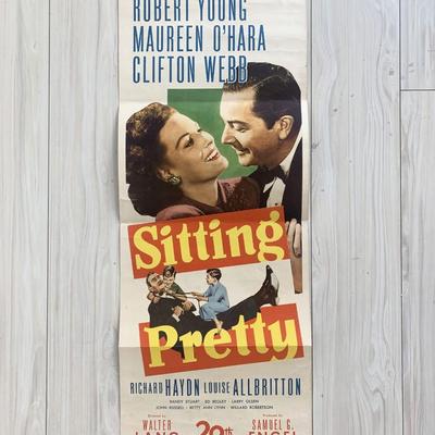 Sitting Pretty original 1948 vintage movie poster