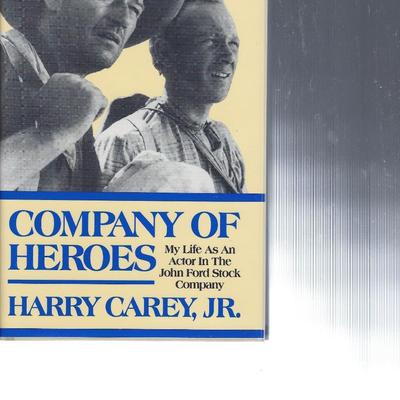 Harry Carey Jr. signed book