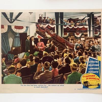 It Happened in Brooklyn original 1947 vintage lobby card