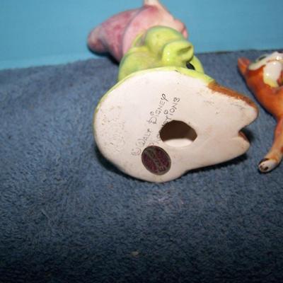 LOT 96 VINTAGE DISNEY CERAMIC FIGURINES