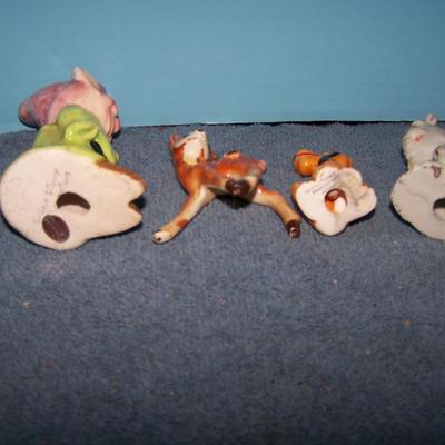 LOT 96 VINTAGE DISNEY CERAMIC FIGURINES