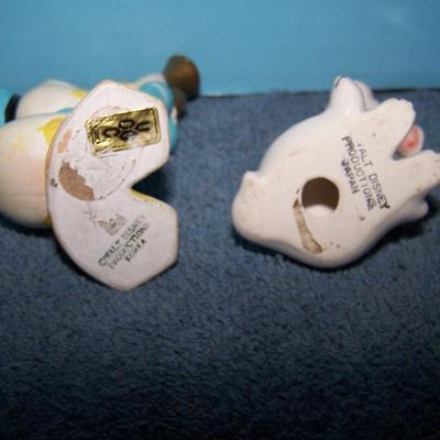 LOT 97 WONDERFUL VINTAGE DISNEY CERAMIC 4 FIGURINES