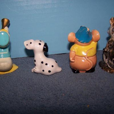 LOT 97 WONDERFUL VINTAGE DISNEY CERAMIC 4 FIGURINES