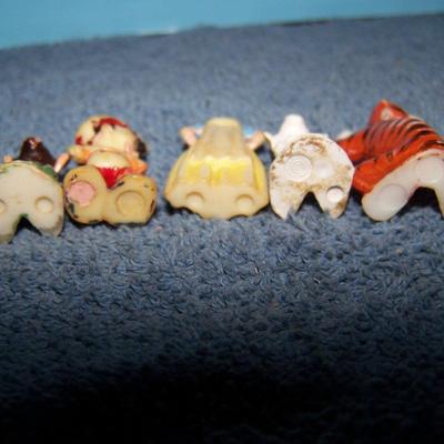 LOT 100 GREAT COLLECTABLE DISNEY HARD PLASTIC MINI FIGURES MARX DISNEYKINS