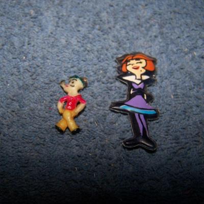 LOT 102 GREAT VINTAGE PLASTIC FIGURES-- SOME MARX TINYKINS