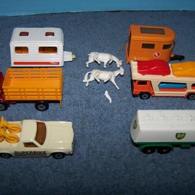 LOT 114 COLLECTABLE MATCHBOX VEHICLES #s ?/25/71/11/60/31