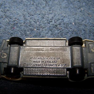 LOT 114 COLLECTABLE MATCHBOX VEHICLES #s ?/25/71/11/60/31