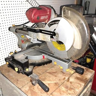 12" DOUBLE-BEVELED SLIDING COMPOUND MITER SAW WITH LASER GUIDE