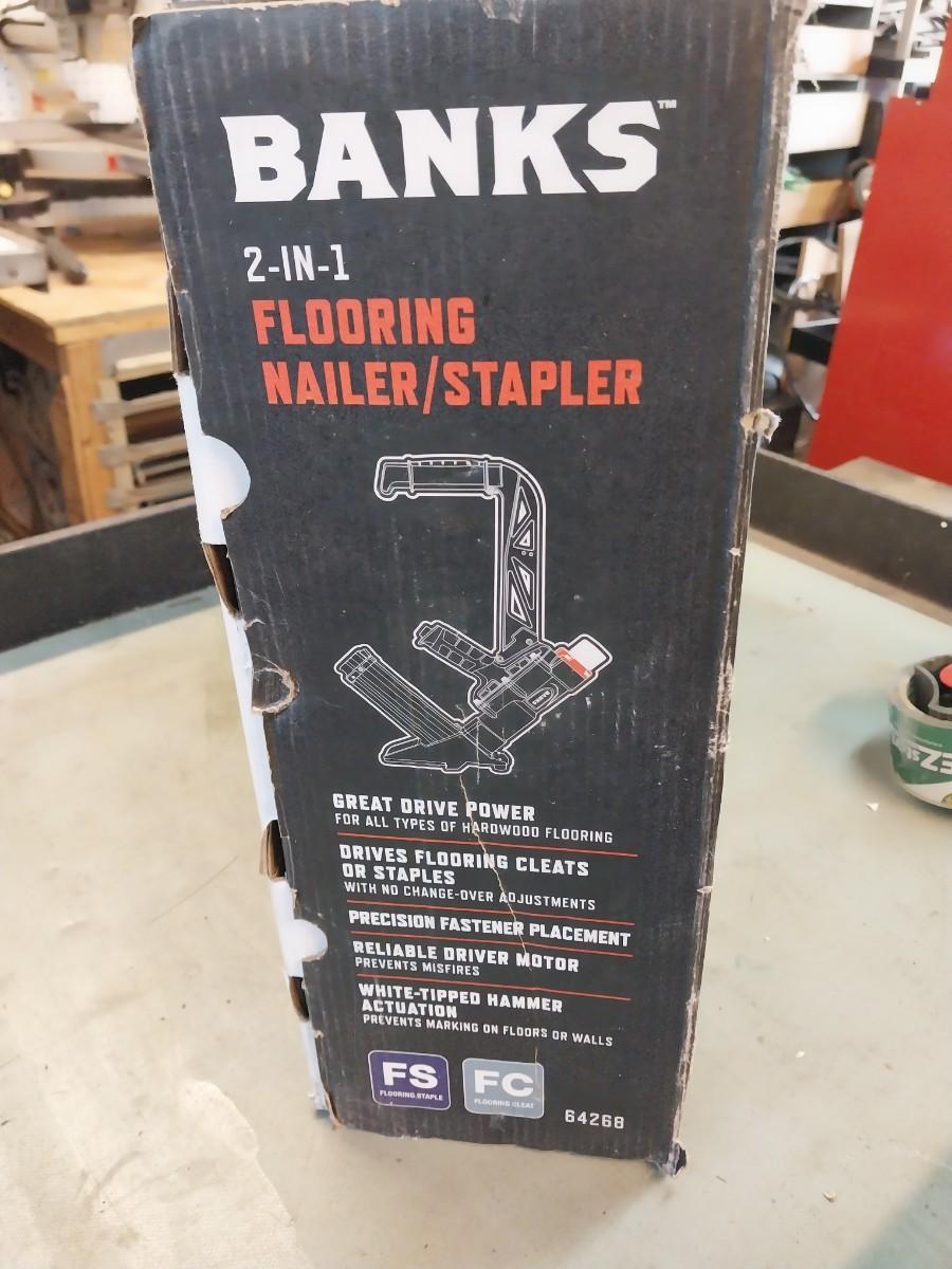 BANKS FLOORING NAILER/STAPLER