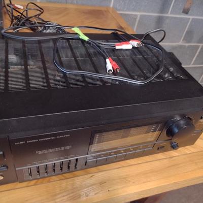 JVC Stereo Equipment with Cabinet
