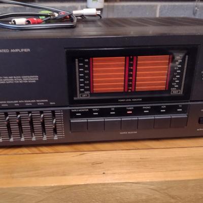 JVC Stereo Equipment with Cabinet